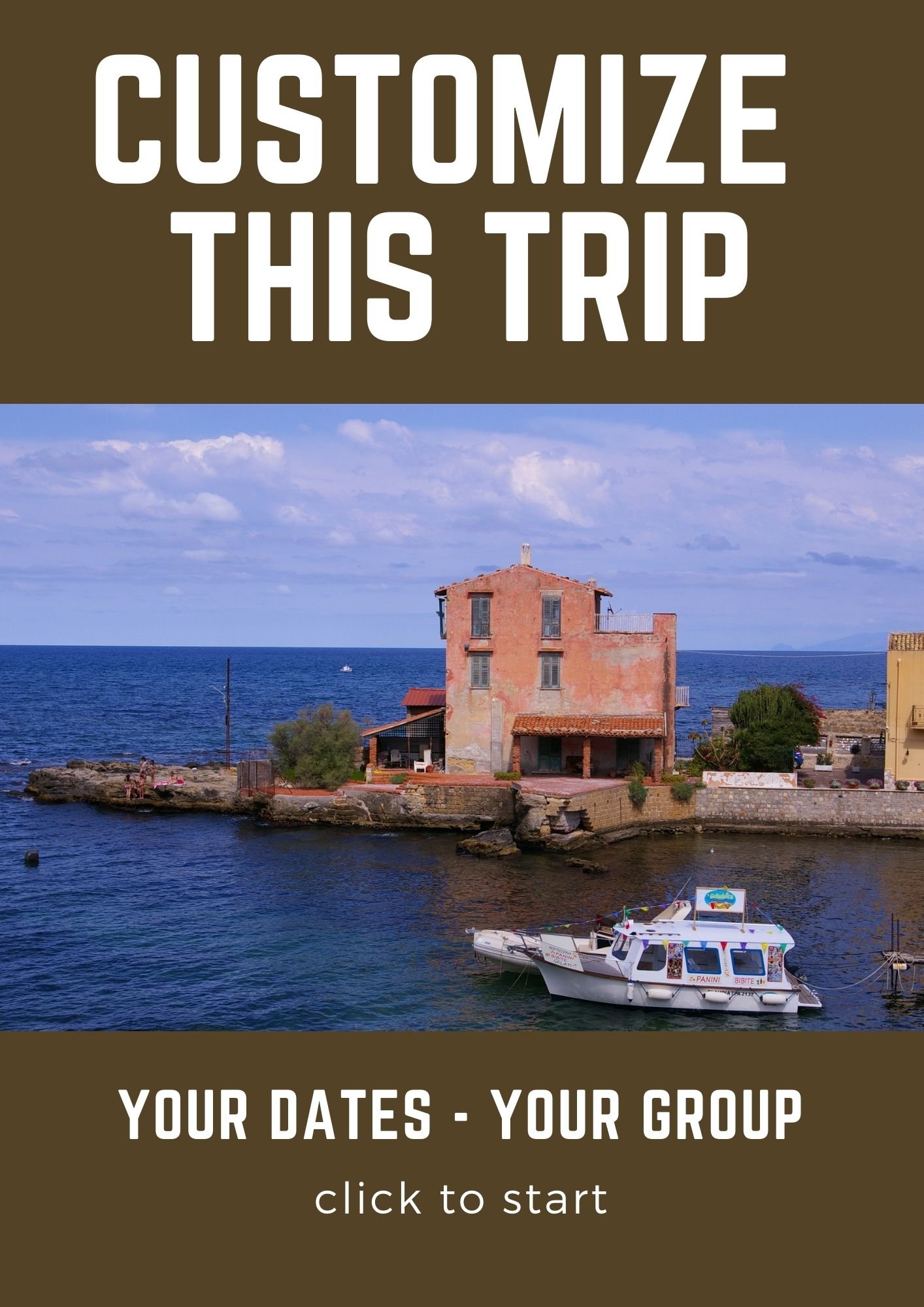 Customize this trip Sicily