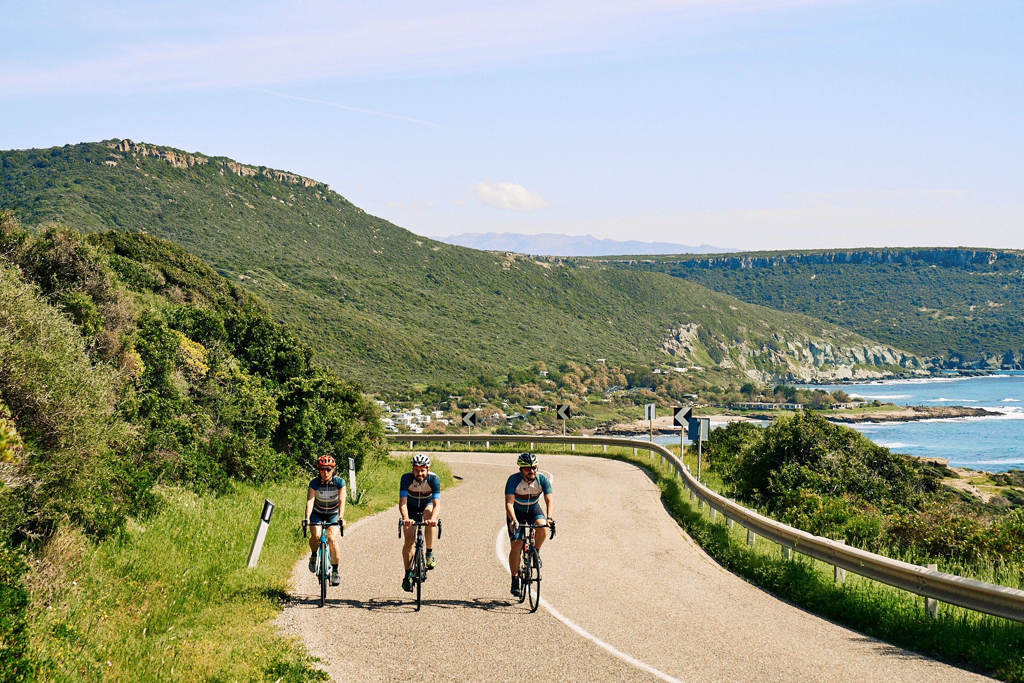 riders enjoying a cycling holiday in italy