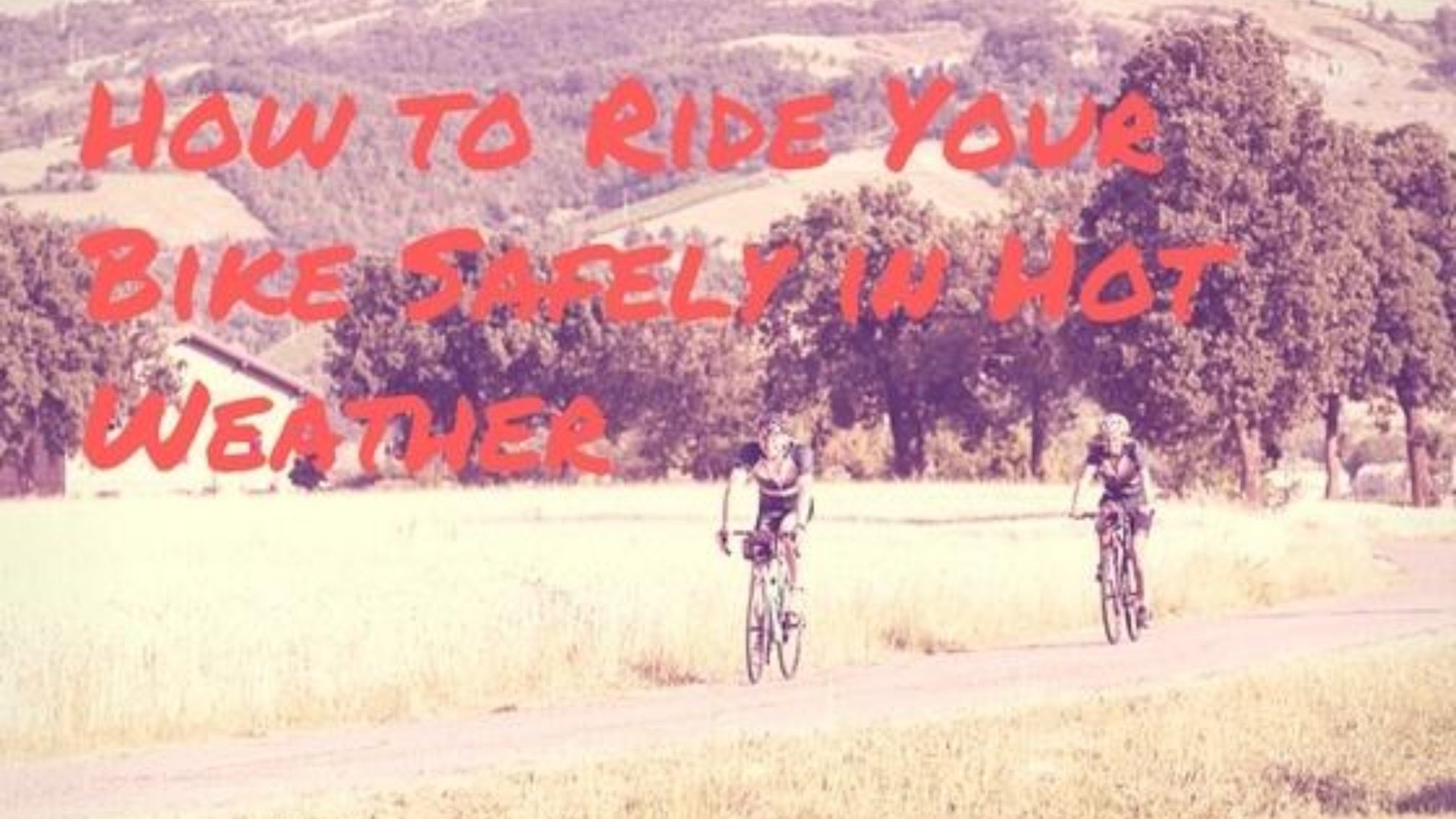 Cycling in Italy in the Summer