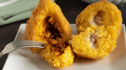 Arancini, Sicily Bike Tour